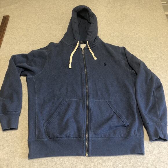 Ralph Lauren Other - Polo Ralph Lauren Jacket Mens Size Large Hooded Full Zip Sweatshirt Preppy